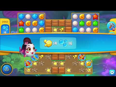 Fishdom 2442 Level - NO BooSTERS