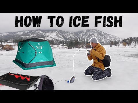 HOW TO ICE FISH 101 for Beginners in 2024!