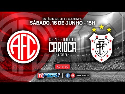 TV FERJ - AMERICA X AMERICANO - SERIE B1 - 2018