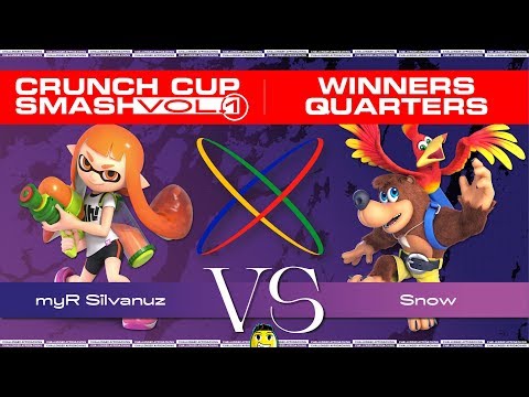 Crunch Cup Vol.1 - myR Silvanuz (Inkling) VS Snow (Banjo) Winners Quarter Finals
