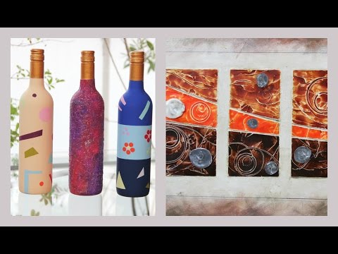 ManosalaObraTv -Programa 22 - Reciclar Botellas - Tecnicas Mixtas - Mixed Media