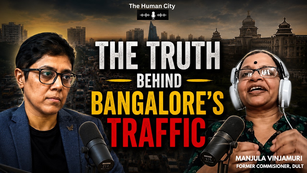 The Truth Behind Bangalore’s Traffic: Conversation with Ms Manjula Vinjamuri.