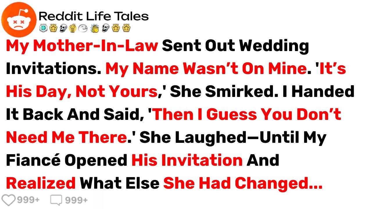 My Mother-In-Law Sent Out Wedding Invitations. My Name Wasn’t On Mine... - Best Reddit Stories