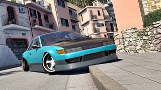 亀った時2wayのデフだったら乗り越えれるはず!!【BeamNG drive】