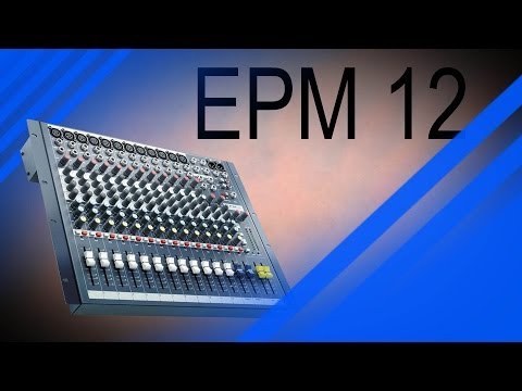 Soundcraft 14 Kanal Mischpult EPM 12 - schwarz image 4