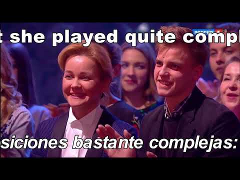 A talented person is talented in everything  Agafya Korzun dancing lezginka  Russia's secret weapon