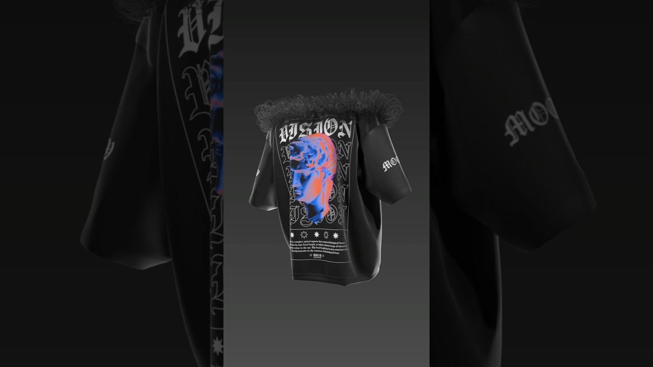 ¡Maqueta de camiseta de punto 3D GRATIS! #blender3d #3dmockup