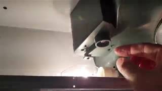 How to Set Westinghouse Rangehood to Use Inside Circulation or External Air Duct