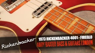 Video thumbnail for 1973 Rickenbacker 4001 Fireglo - Andy Baxter Bass & Guitars by Andy Baxter Bass & Guitars