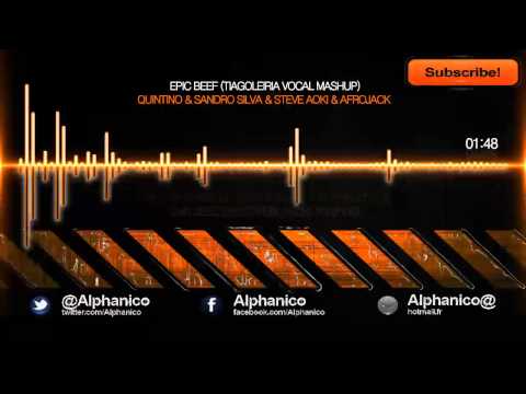 Quintino & Sandro Silva & Steve Aoki & Afrojack - Epic Beef (Tiagoleiria Vocal Mashup)