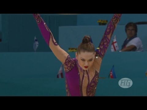 Alina Maksymenko Hoop final - World Championships Kiev 2013