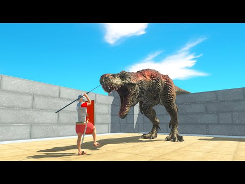 5 ROMANUS IN SKY CASTLE BRICK VS ALL UNITS - Animal Revolt Battle Simulator