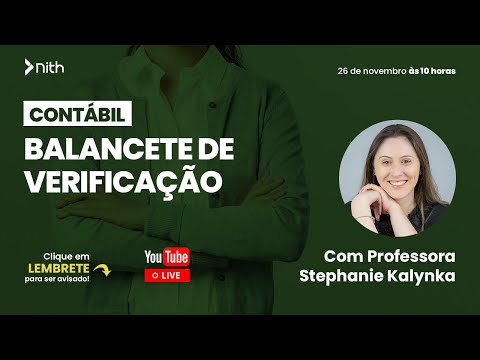 Balancete de Verificação | Aula AO VIVO