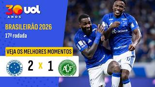 CRUZEIRO 2 X 1 CHAPECOENSE | MELHORES MOMENTOS | BRASILEIRÃO