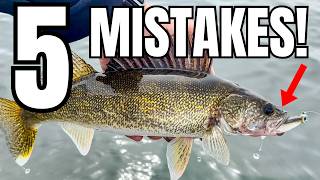 5 Reasons You're NOT Catching Walleyes Right Now!
