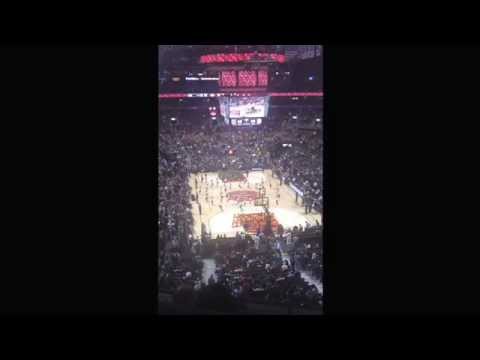 Raptors halftime show against Sixers 4/9/2014