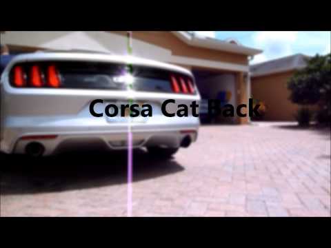 2015 Mustang Corsa Cat Back Exhaust