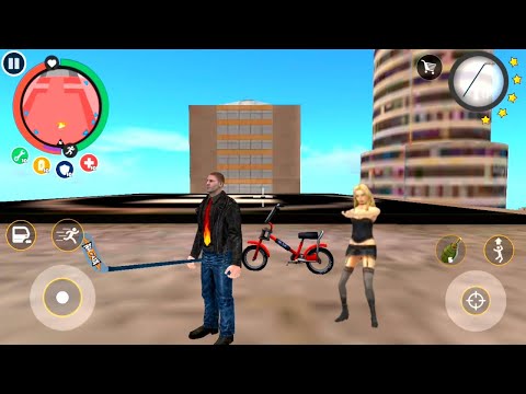 Rope Hero Vice Town | Stone Bicycle Jump Fight Vice Robot Tank | Rope Hero Vs Big Villain Zombie