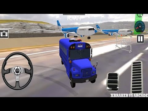 Indian Police Bus Simulator | Bus Transporter New Police Bus Unlocked - Android GamePlay HD