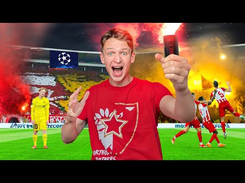 the moment Red Star COMEBACK to Qualify for UCL 🏆