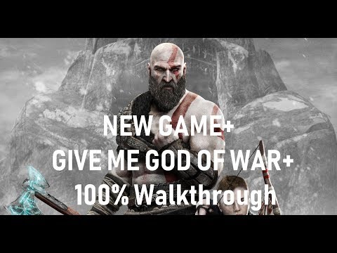 God of War: New Game+ Walkthrough Part 7 - 100% - Give me God of War+ [4K]