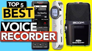 ✅ TOP 5 Best Voice Recorder in 2022 | Digital Audio Guide