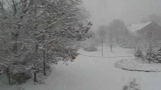 its beginning to snow