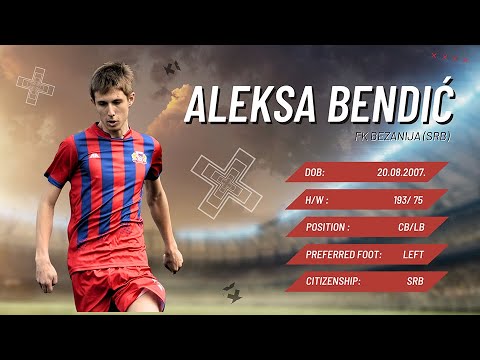 #6 Aleksa Bendić - FK Bežanija - HIGHLIGHTS 2025 #AleksaBendic #FKBezanija #2025 #Highlights
