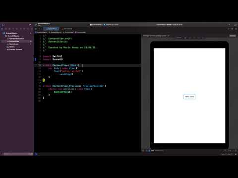 Scenekit- SwiftUi SceneView
