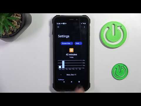 How to Check Total & App Screen Time on OUKITEL WP20