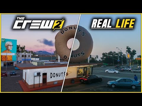 THE CREW 2 vs REAL LIFE | Landmarks Comparison