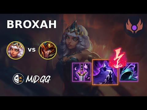 MID.GG: [ Broxah ] Qiyana JUNGLE vs Jarvan IV | EUW MASTER | LOL Season 2025