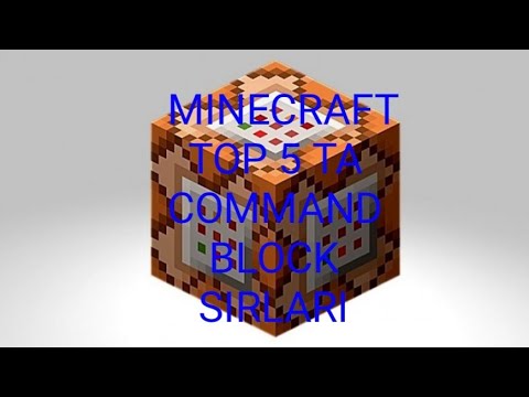 Minecraft top 5ta command block sirlari
