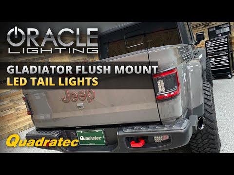 ORACLE Lighting Flush Mount LED Taillights for Jeep Gladiator JT