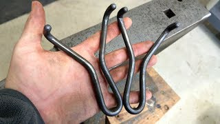 Hot Bending A Custom Prong Style Metal Slingshot
