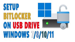Lock USB Drive With Password Using BitLocker To Go | How To Encrypt USB Drive With BitLocker