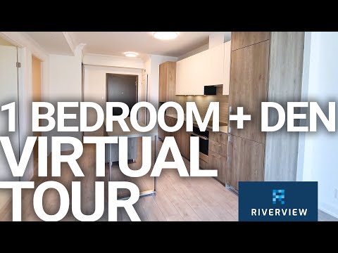 Virtual Tour: Riverview Condos 1 Bedroom + Den Suite