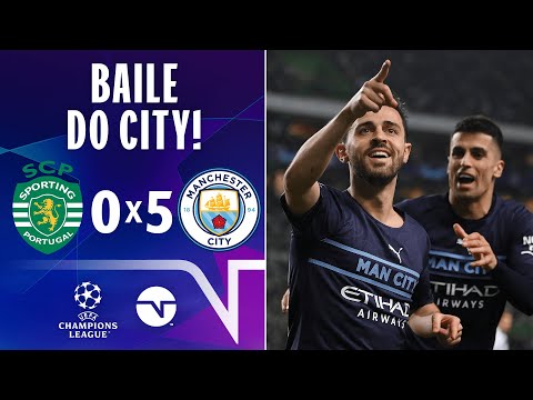 Gols e lances de Sporting x Manchester City