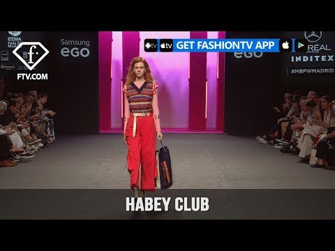 Madrid Fashion Week Spring Summer 2018 - HABEY CLUB | FashionTV