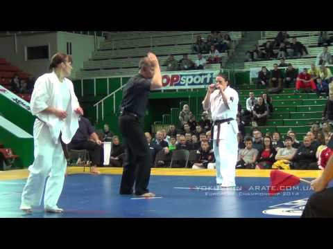 EC 2014. Final, Open Weight, Inga Mikstaite (LIT) - Viviana Chirila (ROU)