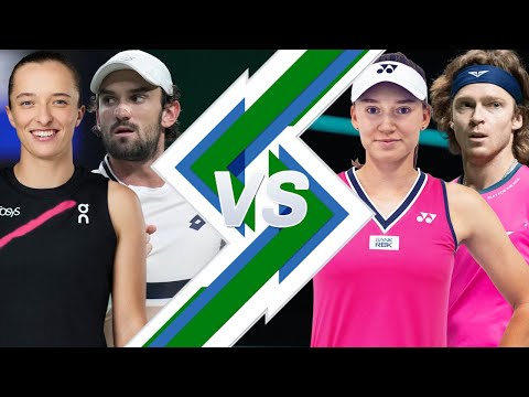 Swiatek/Vacherot vs Rybakina/Rublev | EXHIBITION SHENZHEN 2025