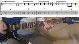How to play AC\DC's Badlands (w/Tabs)