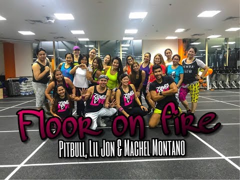 Floor On Fire by Pitbul, Lil Jon & Machel Montano | Zumba® Fitness | Masterjedai