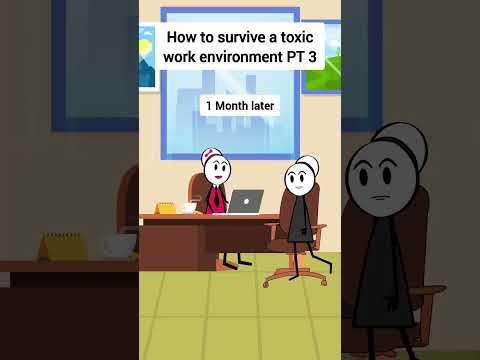 Miss V's Toxic work environment series #animation #funnyvideo #gplus #comedy