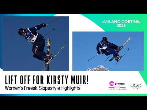 GB's Kirsty Muir seals qualification into Women's Freeski Slopestyle final 🏆 | Winter Olympics 2026
