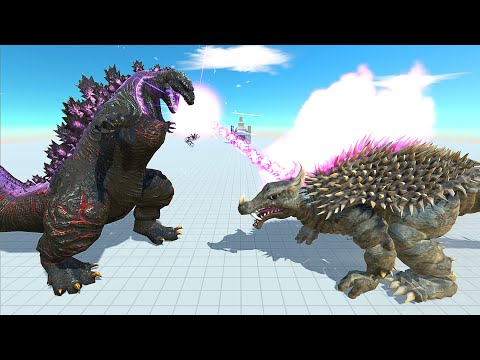 SHIN GODZILLA VS ANGUIRUS - Animal Revolt Battle Simulator