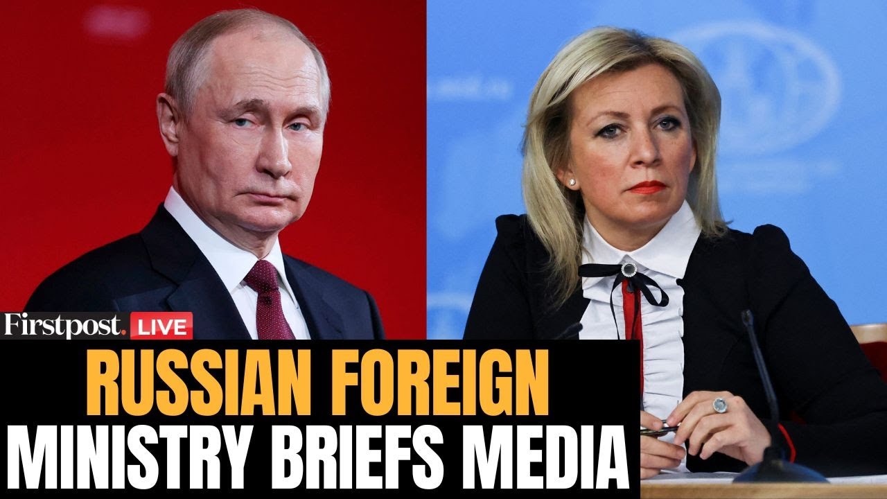 Russia MoFA LIVE: Russian Foreign Ministry Spokesperson Holds Weekly Press Briefing amid Ukraine War