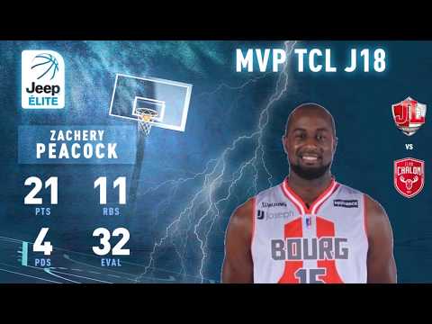 MVP TCL - Jeep® ÉLITE J18 - Zachery PEACOCK (Bourg-en-Bresse)