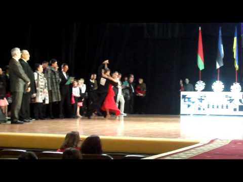 Vitebsk 2012 WDSF International Open Latin Jevgenij Suvorov & Tina Bazokina Paso Doble