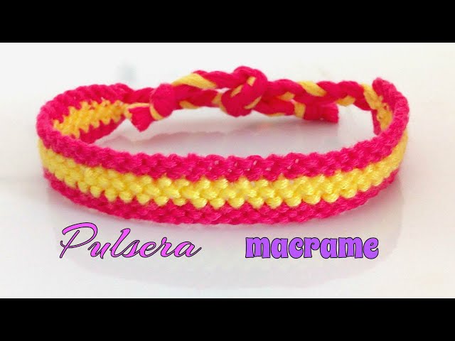 Vídeo relacionado con BDM Pulsera de hombre y mujer de tela con la bandera de Perú, Atlético de Madrid, rojiblanca. Ajustable a cualquier medida.
